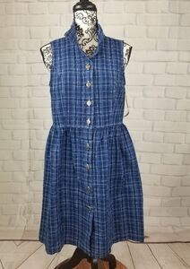 Tickets Clothing size s/m button front jean dress
